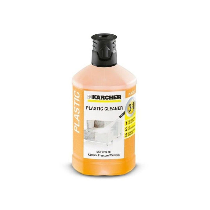 Cleaner for plastic and uPVC surfaces